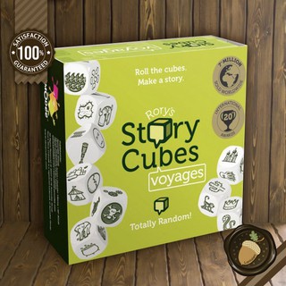 Rorys Story Cubes: Voyages บอร์ดเกม คู่มือภาษาอังกฤษ (Boardgame บอร์ดเกม การ์ดเกม เกม)