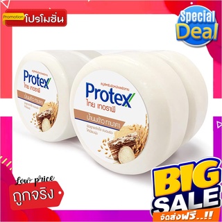 โพรเทคส์ ไทย เทอราพี สบู่ กลิ่นน้ำนมข้าว ทานาคา 160 กรัม x 4 ก้อนProtex Thai Therapy Rice Milk Tanaka Bar Soap 160g x 4