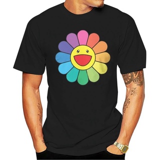 ขายดี!เสื้อยืด พิมพ์ลายดอกไม้ Takashi Murakami สีดํา สไตล์คลาสสิก สําหรับผู้ชาย IKcnma74GJpdnl68S-5XL