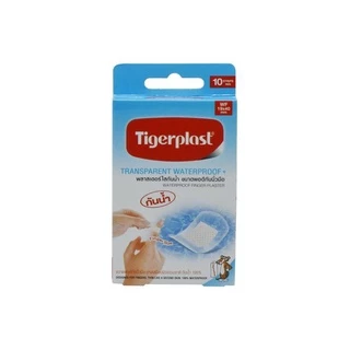 Tigerplast พลาสเตอร์ปิดแผล แบบใส กันน้ำ มีหลายขนาด (WF,W1,W2,W3,W4, FIT)