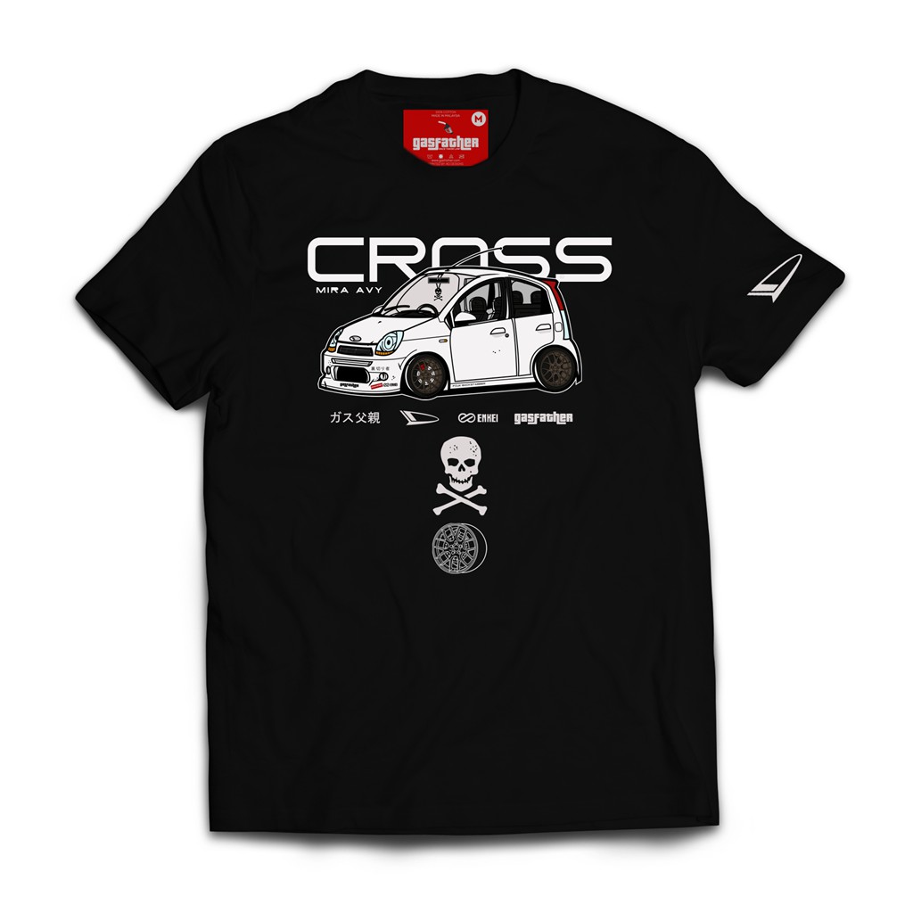 เสื้อยืด GASFATHER CROSS MIRA AVY