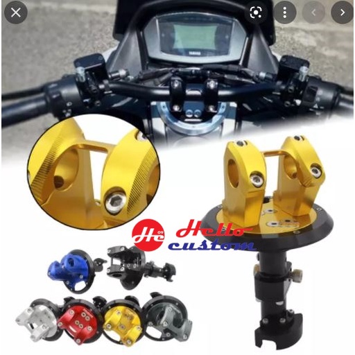 ชุดแผงคอพร้อมตุ๊กตาแฮนด์ Allnew Nmax 2020 - 2024