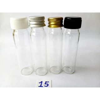 ขวดแก้ว ขนาด 15 ml. (ฝาเกลียว) 150 ขวด