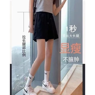 🚀พร้อมส่ง🚀ราคาถูกที่สุด💫M-3XL✨กางเกงขาสั้นผู้หญิง สไตส์เกาหลี ผ้านิ่มใส่สบาย กางเกงวอร์ม(ไม่มีกระเป๋า)