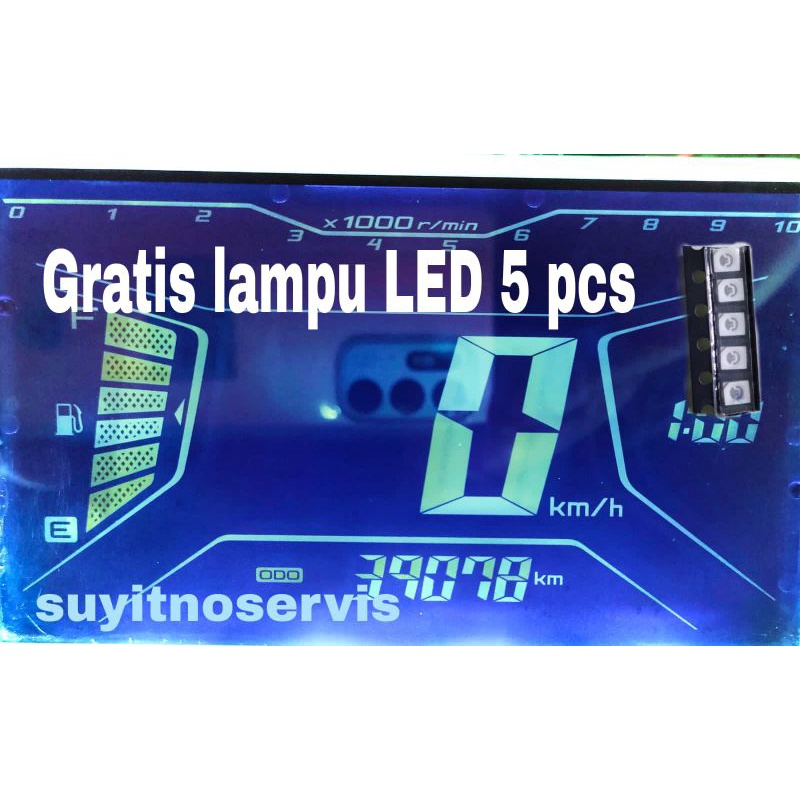 มาตรวัดความเร็ว Lcd aerox 155 lax yamaha