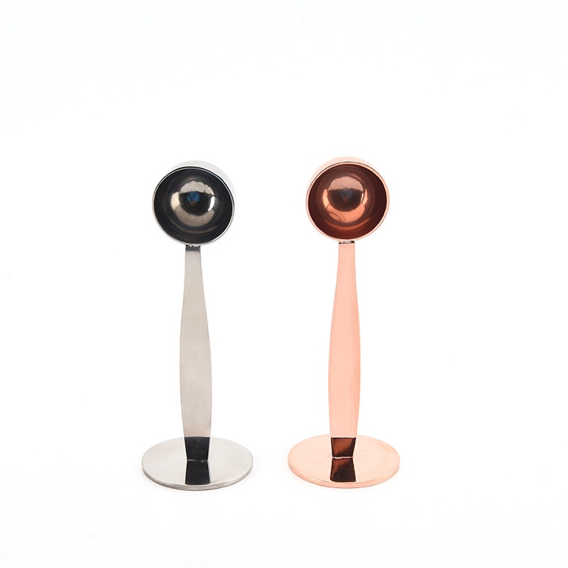 ช้อนตวงกาแฟ 10g ปลายแทมเปอร์ 2 in 1 ช้อนตวง ช้อนตักผงกาแฟ ที่กดกาแฟ ฐานตั้งได้ CZYN - รูปที่ 6