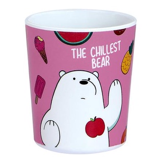 FREE HOME แก้วน้ำเมลามีน SUPERWARE WE BARE BEARS_ICE BEAR 2.5 นิ้ว