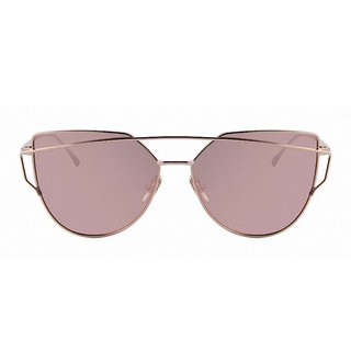 ﻿MERRYSTORE แว่นกันแดด รุ่น S7882 Gold frame Pink lens