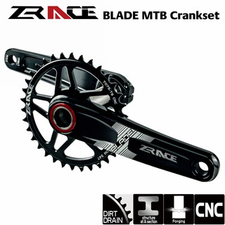 ZRACE BLADE 1x10 11 12 เหล็กชุดจานหน้า สำหรับ MTB XC/TR/AM 170/175 มม.,32 T/34 T/36 T,BB68/73