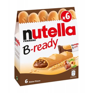 Nutella B-Ready นูเทลล่า บี เรดดี้ เวเฟอร์อบกรอบสอดไส้นูเทลล่า