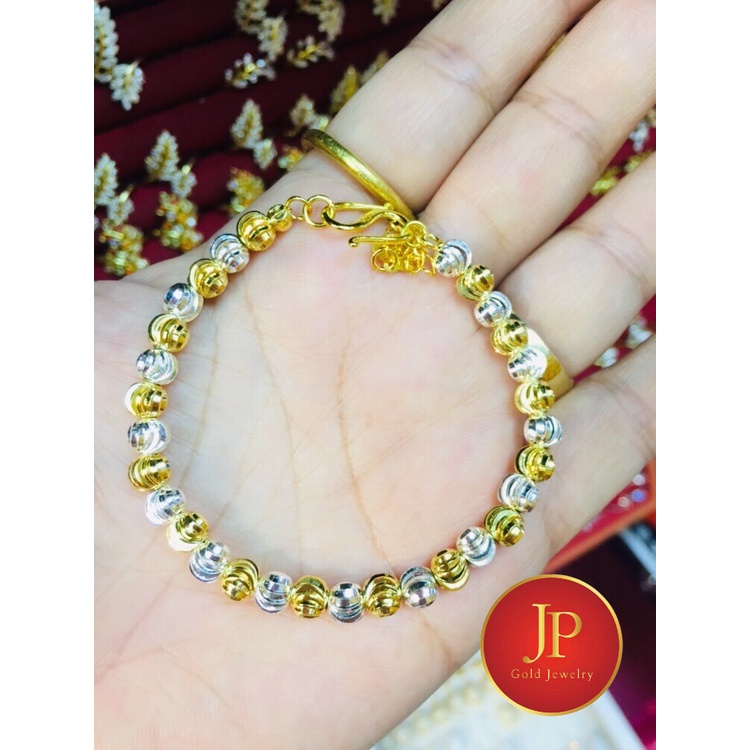 สร้อยข้อมือทอง ทองชุบ ทองหุ้ม สวยเสมือนจริง JPgoldjewelry