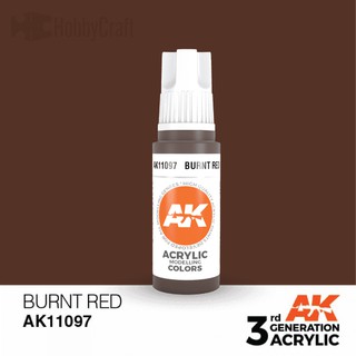 AK 3G Color Burnt Red 17 ml