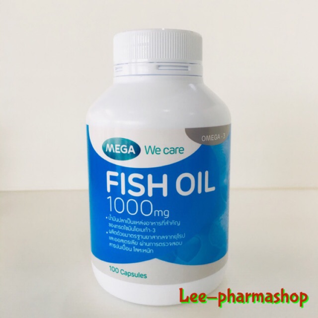 Mega Wecare Fish oil 100's