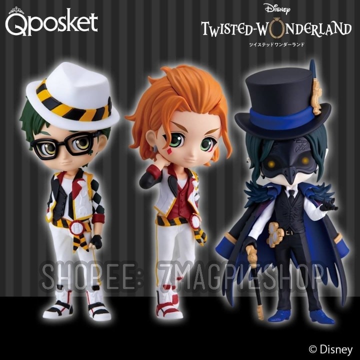 Lot Q Posket Petit Vol 3 เข าแล วค ะ ของแท Disney Twisted Wonderland Vol 1 2 3 Shopee Thailand
