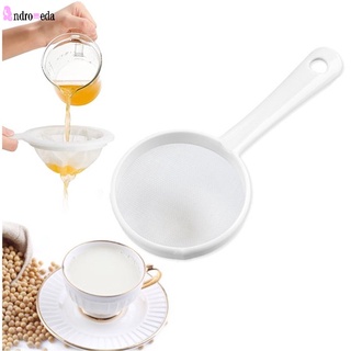 100/200/400 Meshes Household Nylon Extra-fine Handheld Colander Multipurpose Mesh Sieve Strainer for Filtering Coffee