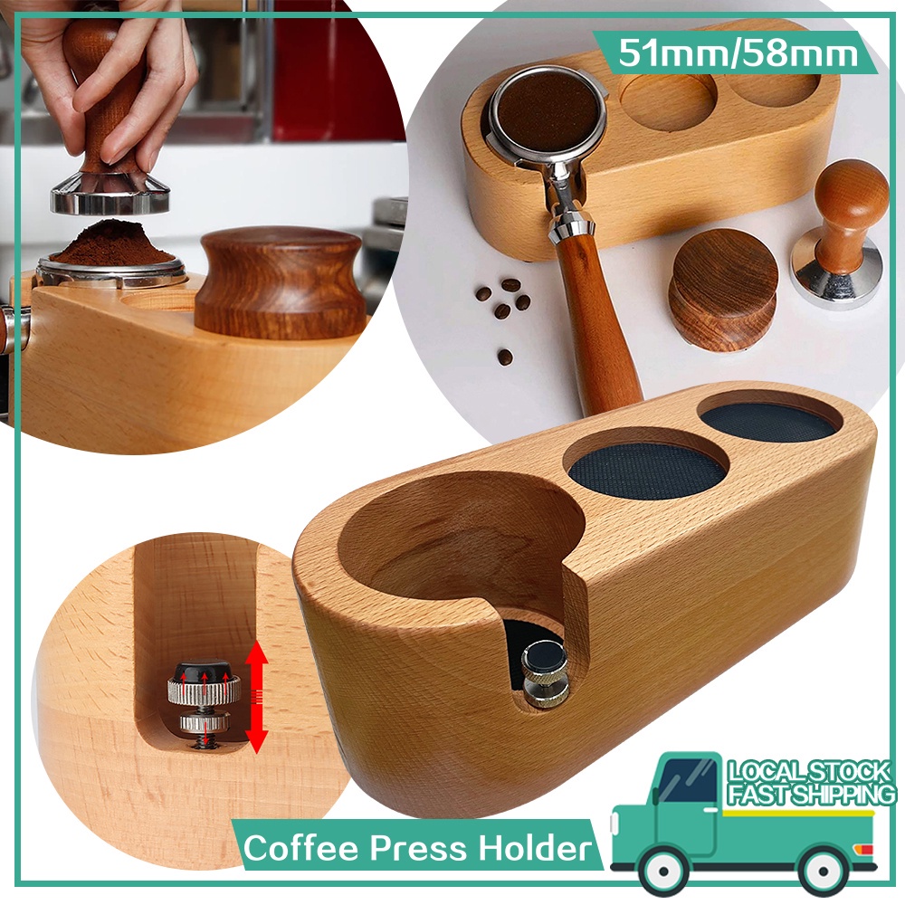 สินค้าพร้อมส่ง Tamper Holder แท่นวางด้ามชงกาแฟ ที่วางแทมเปอร์ 3 ช่อง 3 in 1 Tamper Base Tamper stand
