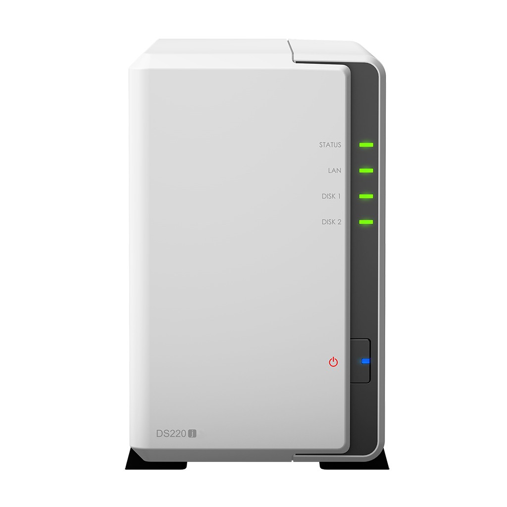 Synology 2-bay Ds220j Quad Core 1.4ghz 512mb Ddr4 + 4.TB Seagate IronWolf x 2 = 8 TB