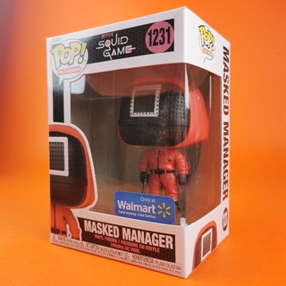 กล่องบุบ Funko POP Masked Manager Squid Game Walmart Exclusive 1231