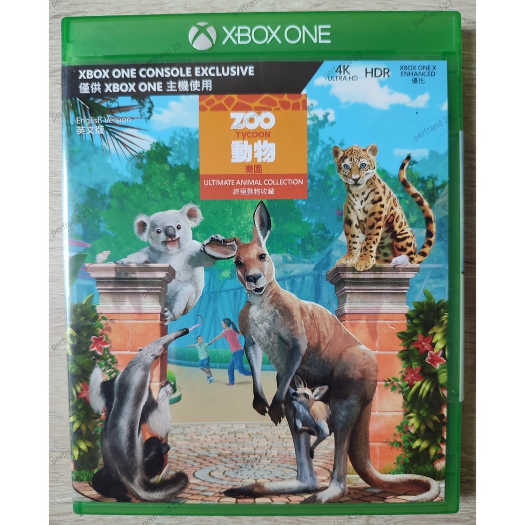เเผ่นเกม Xbox One : Zoo Tycoon มือสอง