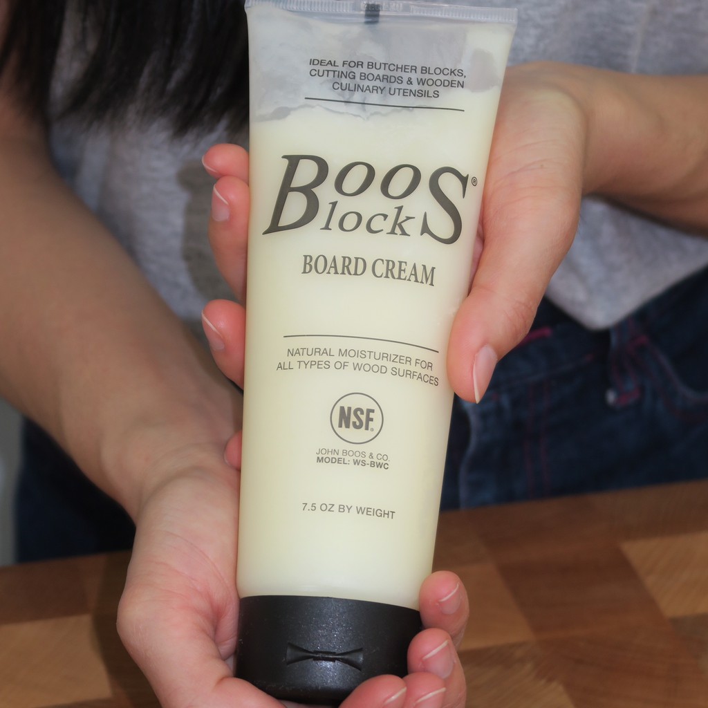 ครีมรักษาเขียงไม้ JOHN BOOS Block Butcher Block and Cutting Board Cream 7.5 Oz (NSF)