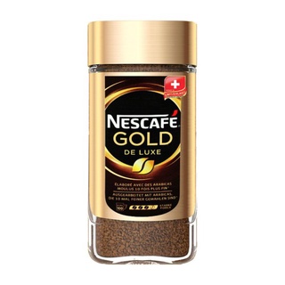 NESCAFE เนสกาแฟ กาแฟสำเร็จรูป โกลด์เดอลุกซ์  ขวดแก้ว 200 กรัม