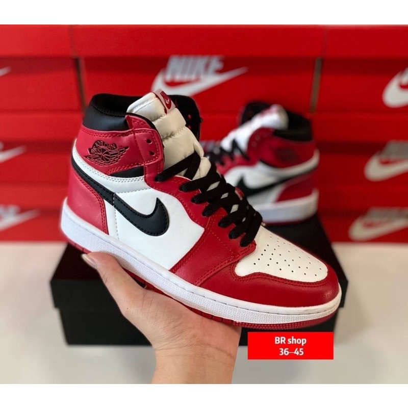 🔥Limited edition🔥รองเท้า Nike Jordan งานแท้💯%พร้อมกล่อง+ใบเซอร์ รองเท้าลำลอง รองเท้าไนกี้จอร์แดน
