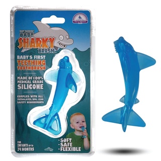 Baby Banana แปรงยางกัดปลาฉลาม Shark Infant Toothbrush