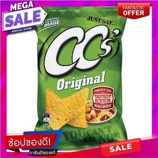 ซีซีแผ่นข้าวโพดทอดกรอบ 175กรัม CC Crispy Corn Flakes 175g.