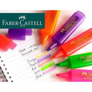 ปากกาเน้นข้อความ Faber Castell Textliner 1546 Super fluorescent Highlighter