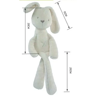 ตุ๊กตากระต่าย (Doll1) - ตุ๊กตาปักชื่อ ตุ๊กตากระต่ายเน่าปักชื่อ **ปักชื่อไม่รับเก็บปลายทาง**