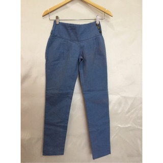 👖*New*กางเกงยีนส์ขายาวสีฟ้าอ่อน (วินเทจ)”