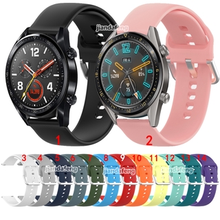 สายนาฬิกาซิลิโคนแบบสปอร์ตสำหรับ HUAWEI WATCH GT