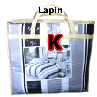 ผ้าห่มยางพารา SIZE K_LAPIN Blanket ผ้าห่มยางพารา หนาวห่มอุ่น ร้อนห่มเย็น ส่งฟรี (Size: 200 x 230 x 1 cm. 5 Kg.)