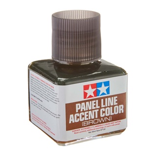 Tamiya Panel Line Accent Color Brown (น้ำยาตัดเส้นสีน้ำตาล)