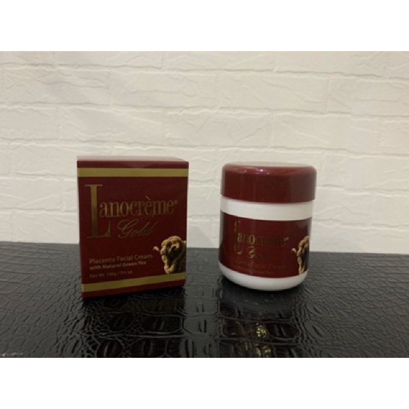 🚛 🚛 พร้อมส่ง 🚛 🚛🐑ครีมรกแกะ Lanocreme Gold Placenta Facial Cream ขนาด 100 กรัม นำเข้าจากออสเตรเลีย🇳🇿 EXP 2024