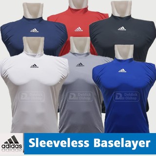 Adidas เสื้อสายเดี่ยว แขนกุด สีดํา ราคาไม่แพง