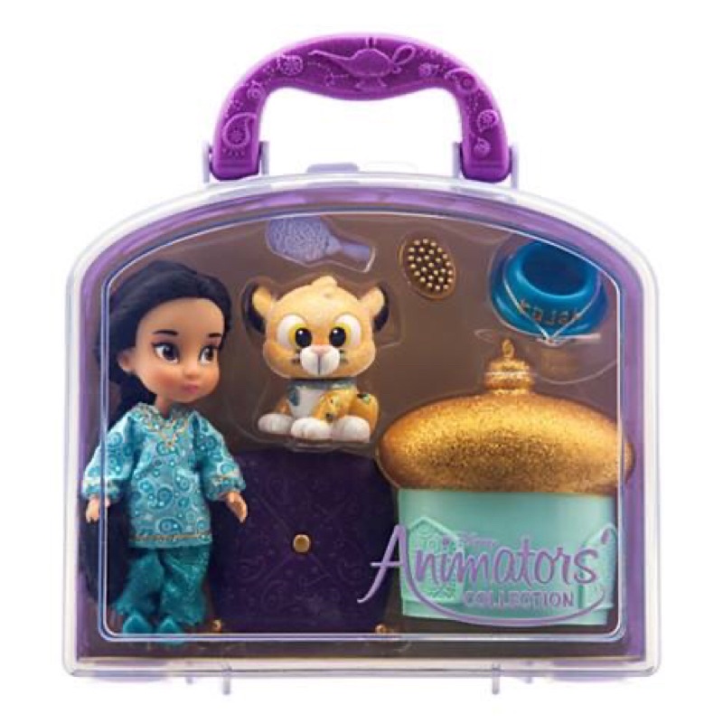 เช็ตของเล่นตุ๊กตาเจ้าหญิงจัสมิน มินิอนิเมเตอร์ Disney Jasmin Mini Animator Collection ของแท้ US Disney Store