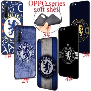 เคสโทรศัพท์ซิลิโคนลายทีมฟุตบอล Chelsea Football Club สําหรับ Oppo A 5 A 9 2020 Reno Z 2z 10 X Ace 2 3 Pro