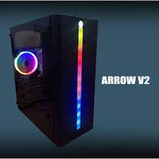 Case RGB Neolution E-Sport Arrow V2 ATX ฝาข้างอะคริลิคใส ประกัน 1ปี