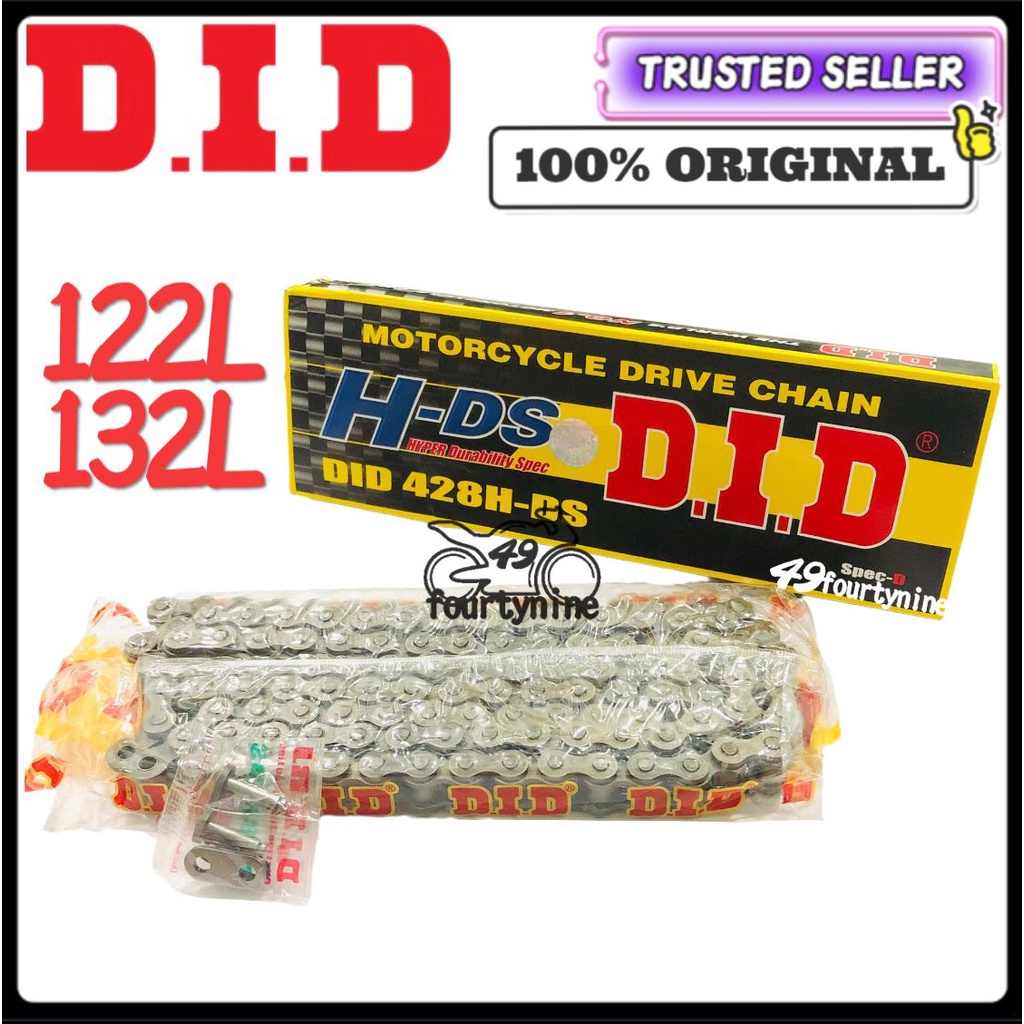 DID 428H-DS 122L 132L CHAIN SPEC-D RANTAI DID HDS