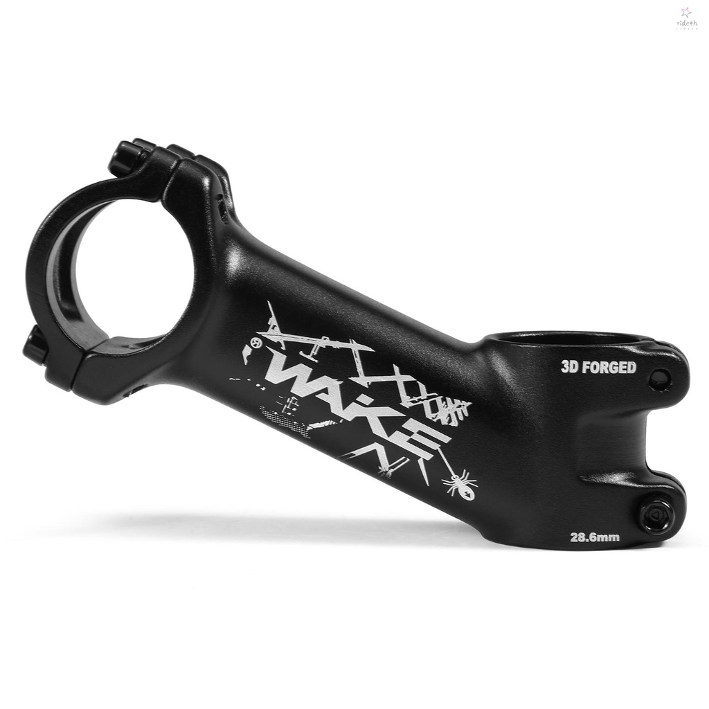 RIDERLIVING 25 Degree Bicycle Stem Ultralight Bicycle Stem Mountain Road Bike Stem for 31.8mm Handle
