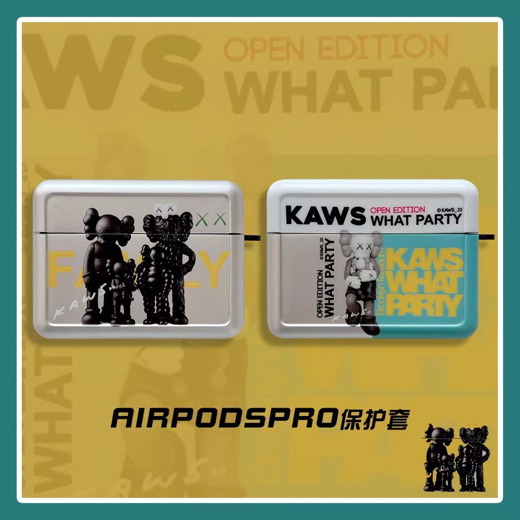 เคส Airpods 3 แบรนด์อินเทรนด์ บุคลิกภาพ kaws กันตก ไม่จางหาย วัสดุ IMD Airpod 1 2 Airpods pro Airpods gen 3 soft case
