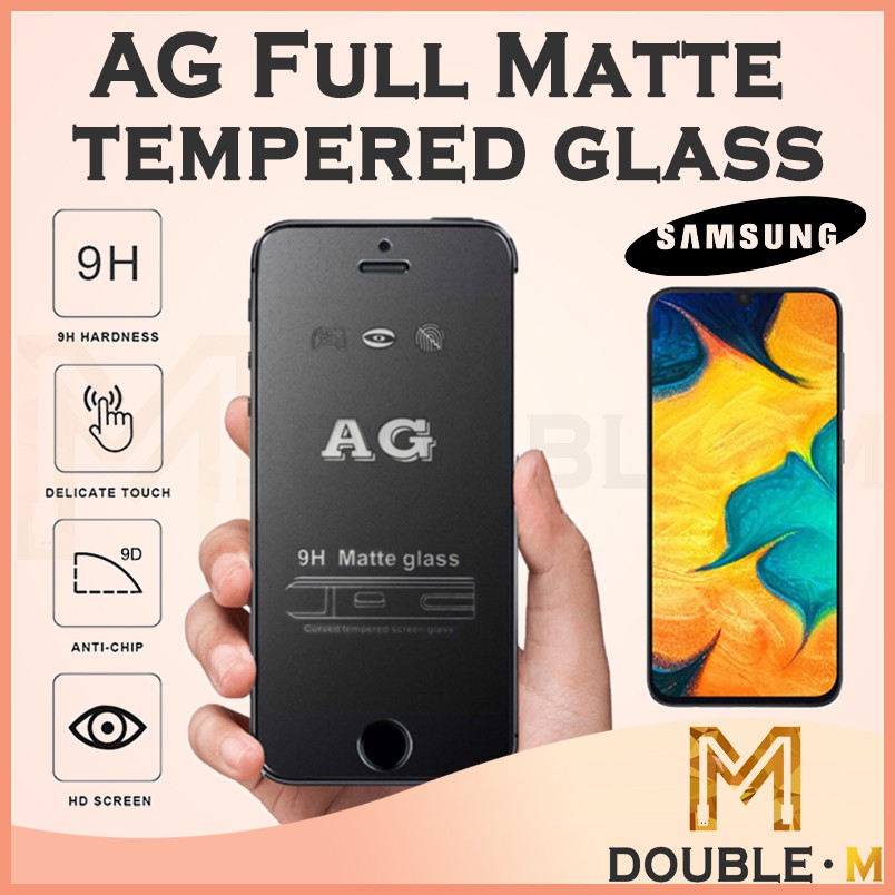 Samsung Galaxy J7 Pro/J5 Pro/J3 Pro/J2 Pro/J7 Prime/J6 2018/J4 2018/J6 Plus Full Matte AG กระจกนิรภั