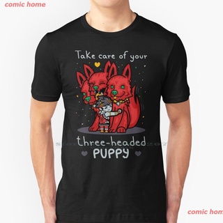 บ้านการ์ตูน 2021 เสื้อยืดผ้าฝ้ายบริสุทธิ์ 1 รูปแบบ Zagreus Hades เกม Cerberus สําหรับลูกสุนัขส่ UD.