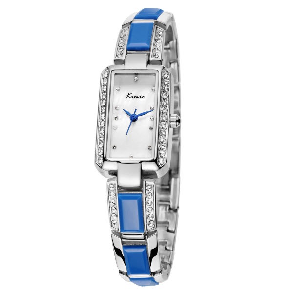 Kimio นาฬิกาข้อมือผู้หญิง สายAlloy รุ่น KW538 - Blue/Silver
