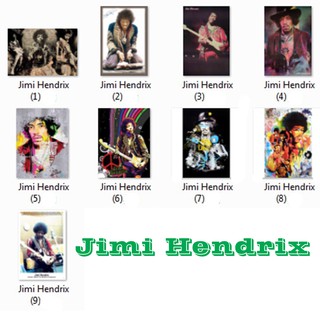 โปสเตอร์ รูปภาพ Jimi Hendrix (9แบบ) จิมิ เฮนดริกซ์ วงดนตรี โปสเตอร์ติดผนัง โปสเตอร์สวยๆ poster ส่งEMSด่วนให้เลยครับ