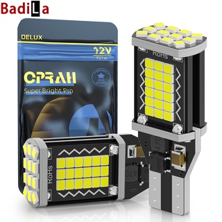 หลอดไฟเลี้ยว T15 LED 2016 48SMD แบบเปลี่ยน สําหรับรถยนต์ และรถจักรยานยนต์ 2 ชิ้น