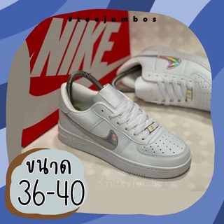 รองเท้า NIKE AIR FORCE 1 LOW WHITE 🌵⚠️ รองเท้าหนัง รองเท้าสีขาว รองเท้าผ้าใบ