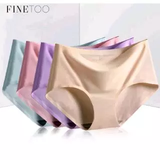 FINETOO กางเกงชั้นใน สีพื้น สำหรับผู้หญิง