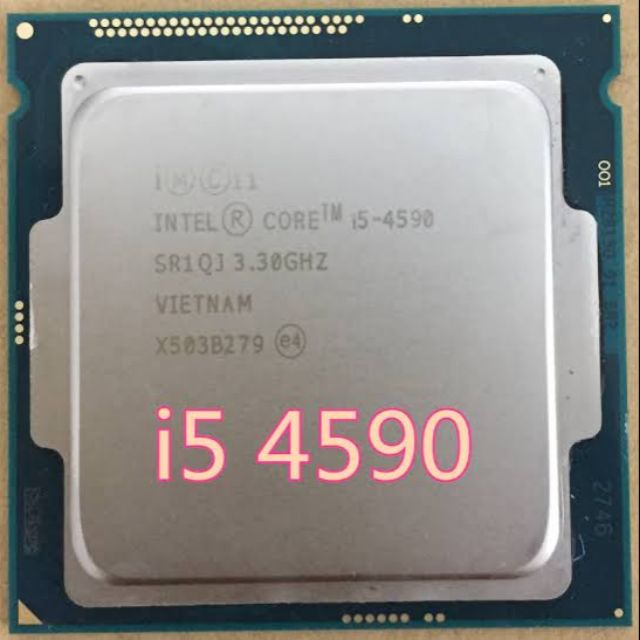 CPU I5 4590 มือสอง กระดองสวยๆ